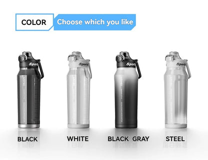1L Sports Bottle Tritan Drinking Plastic Water Jug Fitness Bicycle Climbing Outdoor Bottle Water Cup