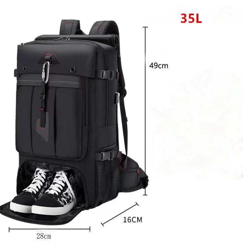 50L 70L Large Capacity Travel Backpack Luggage Sports Training Fitness Independent Shoes Storage Bag Laptop Bags
