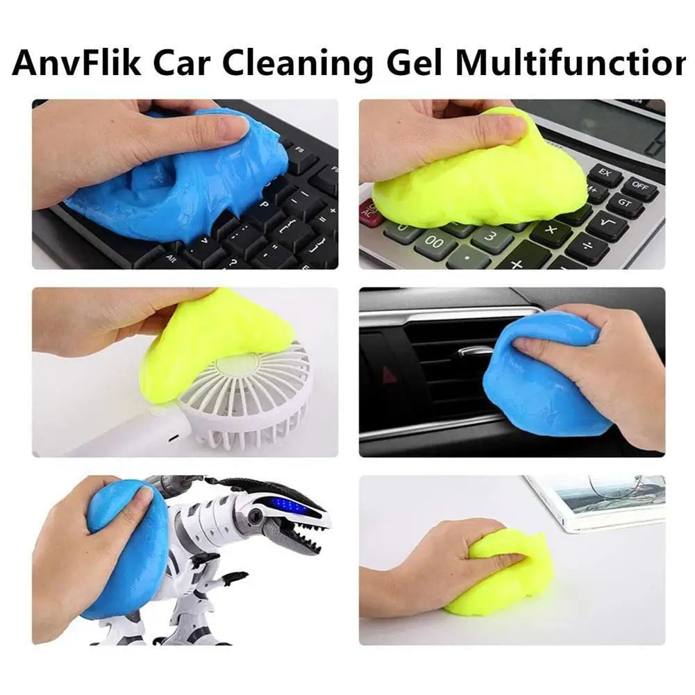 Cleaning Gel Universal Super Cleaner Putty Slime For Car Vent Keyboard Auto Dashboard Dust Dirt Remover PC Phone Laptops Cameras