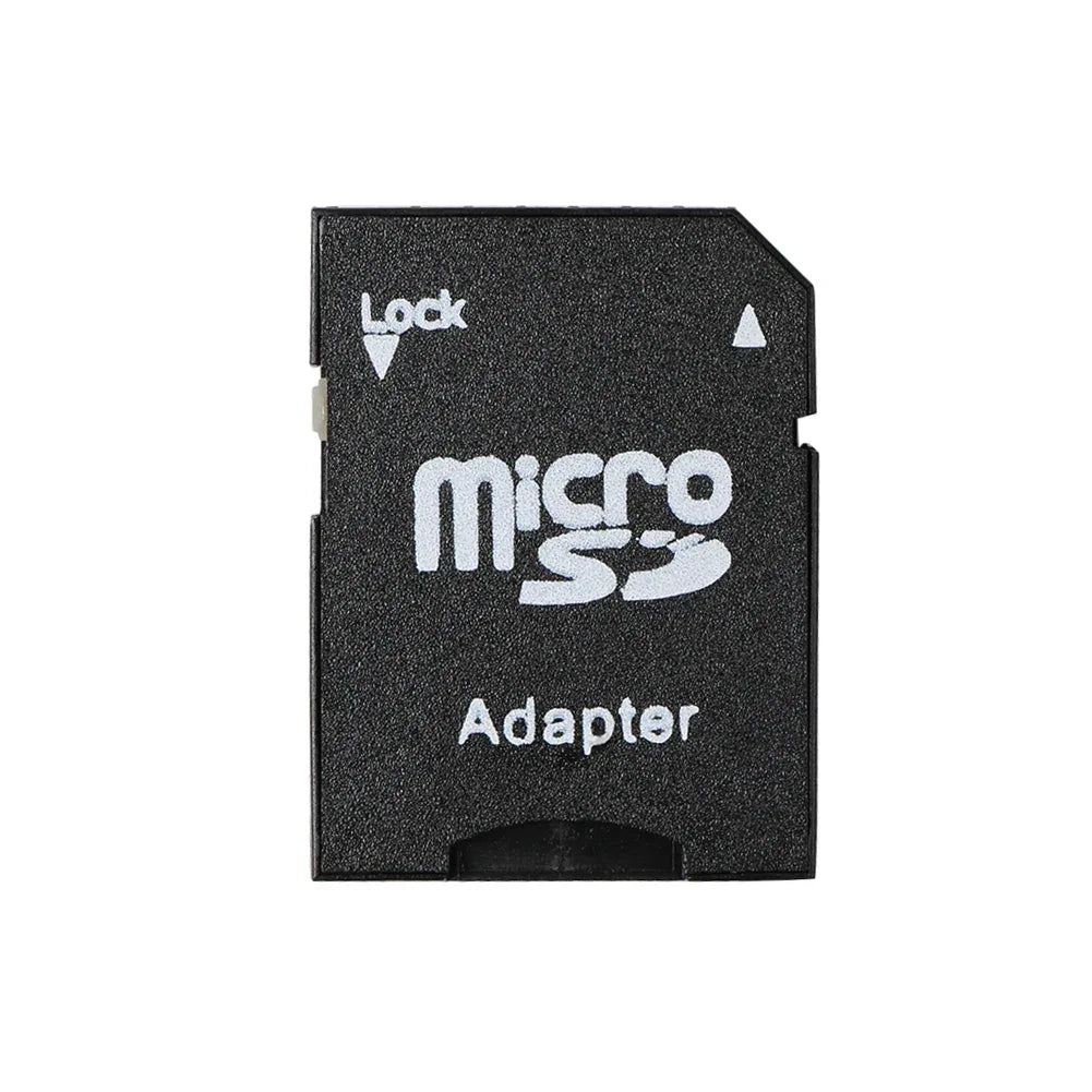 10Pcs New Wholesale Memory Card Adapter Converter Black Microsd Mini TF Card Reader Micro SD To SD Memory Card Adapter Converter
