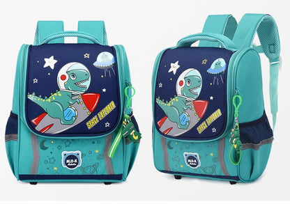 Waterproof Children Primary School Bags Cute Unicorn Rainbow Backpacks Kids Cartoon Animal Dinasour Shcoolbags for Kindergarten