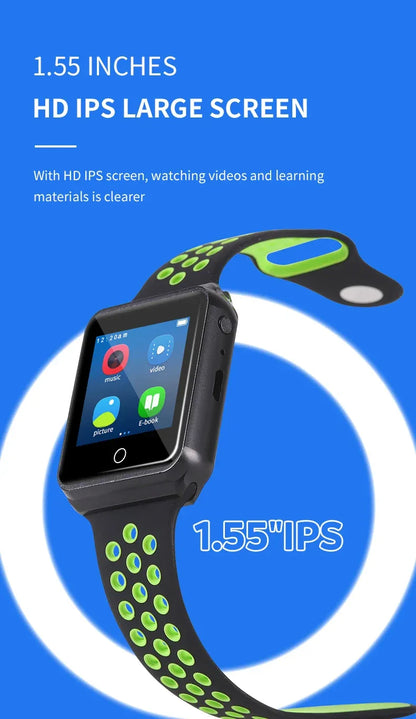 Metal Bluetooth watch MP3 music player HiFi audio quality Bluetooth 5.0 support TF card FM FM/e-book/pedometer wristband MP4