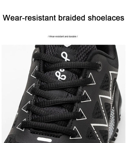 Oulylan Puncture Proof Work Safety Boots Man Breathable Work Shoes Male Men's Fashion Safety Shoes  Steel Toe Sneakers