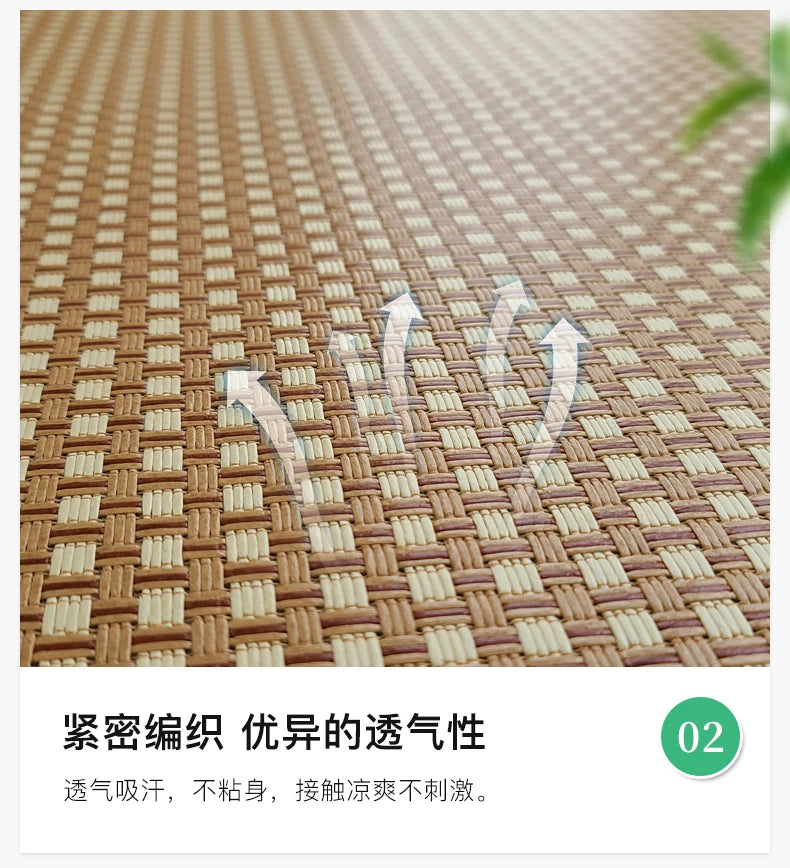 Home laying the floor sleeping mats artifact rattan mat sleeping mattress home bedroom cool mats floor cushion tatami mattress