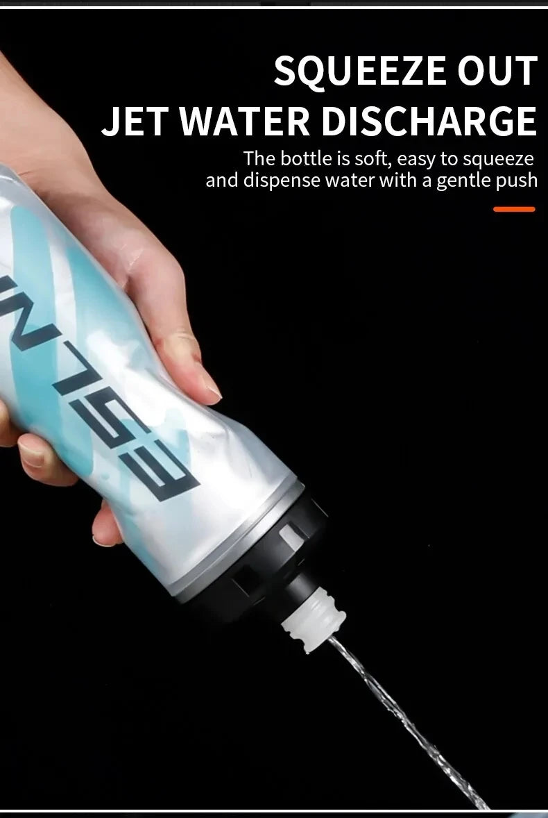 Insulated Cold Cycling Water Bottle Portable 610ml MTB Bottle Ultralight Dustproof Sports Bottle