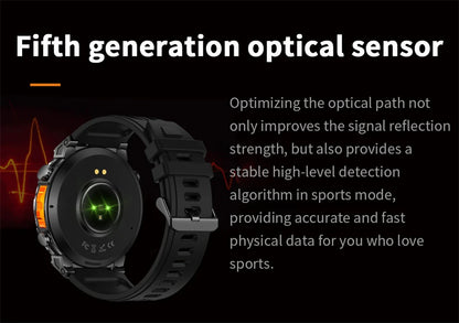 2025 New Professional GPS Sports Smart Watch Outdoor RIDE Run GPS track Swim Watchs Compass Altimeter 5ATM Sports Bracelets Men