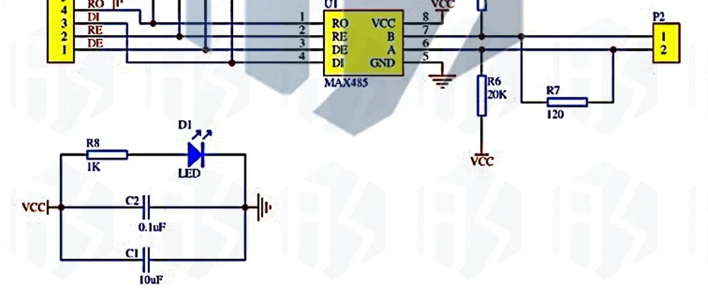 5PCS EGBO MAX485 module RS485 module TTL turn RS 485 module MCU development accessories rs 485