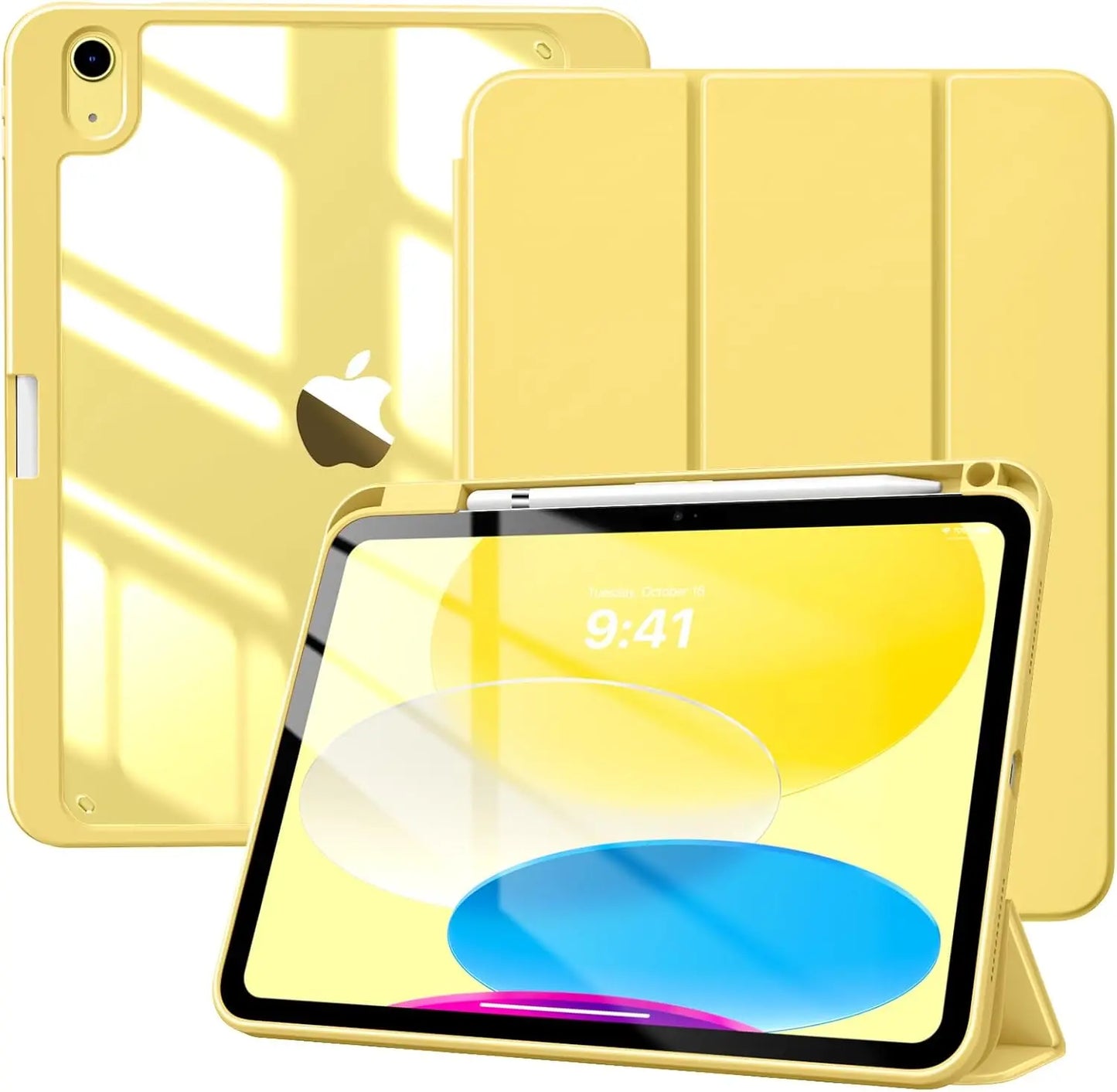 Case for iPad (A16) 11th Generation 11 Inch 2025, iPad 10th Generation Case 10.9 Inch 2022 with Pencil Holder,Protective Cover