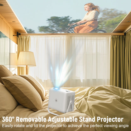 Velec 8K Video Decode Projector TP350 650 ANSI 1080P Auto Focus Android 14 H726 Portable Outdoor Smart Home Theater Projectors