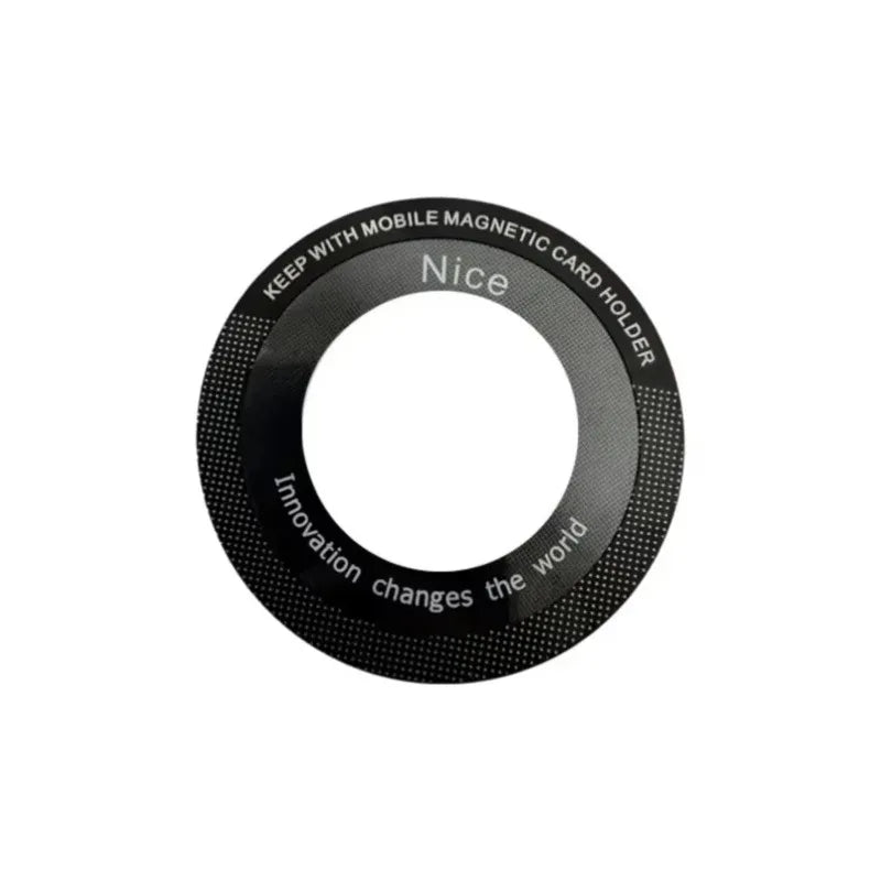 1pc Universal Magnetic Metal Ring Plate Sticker Wireless Charger Adapter for Magsafe Magnet Car Phone Holder Support