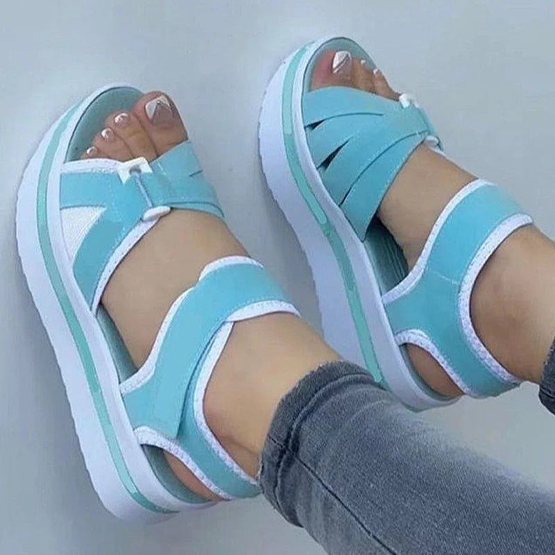 Shoes Sandals Women Summer Fashion Wedge Women Shoe Casual Women's Sandals Plus Size Elegant Female Sandal Women Footwear