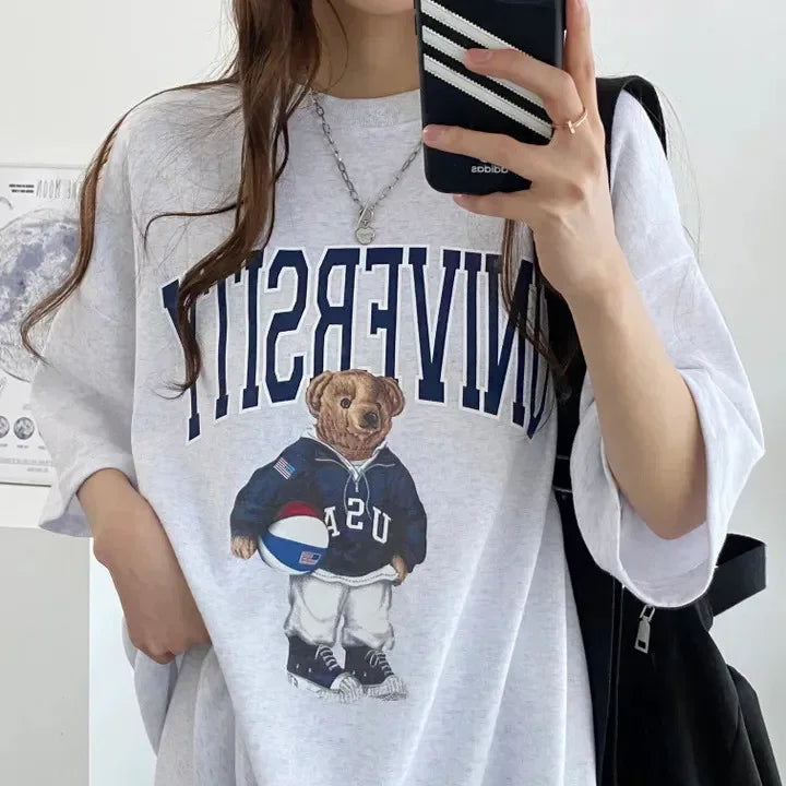 Cartoon Long Sleeve Tracksuits autumn Fashion Casual Sportswear Two Piece Pants Sets Female Large Size Women Suits 2024