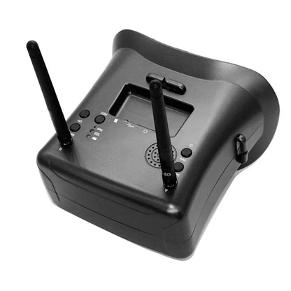 Ev800d 5.8g 40ch 5 Inch 800*480 Video Headset Dvr Diversity Fpv Goggles With Battery For Rc Model Rc Fpv Drone