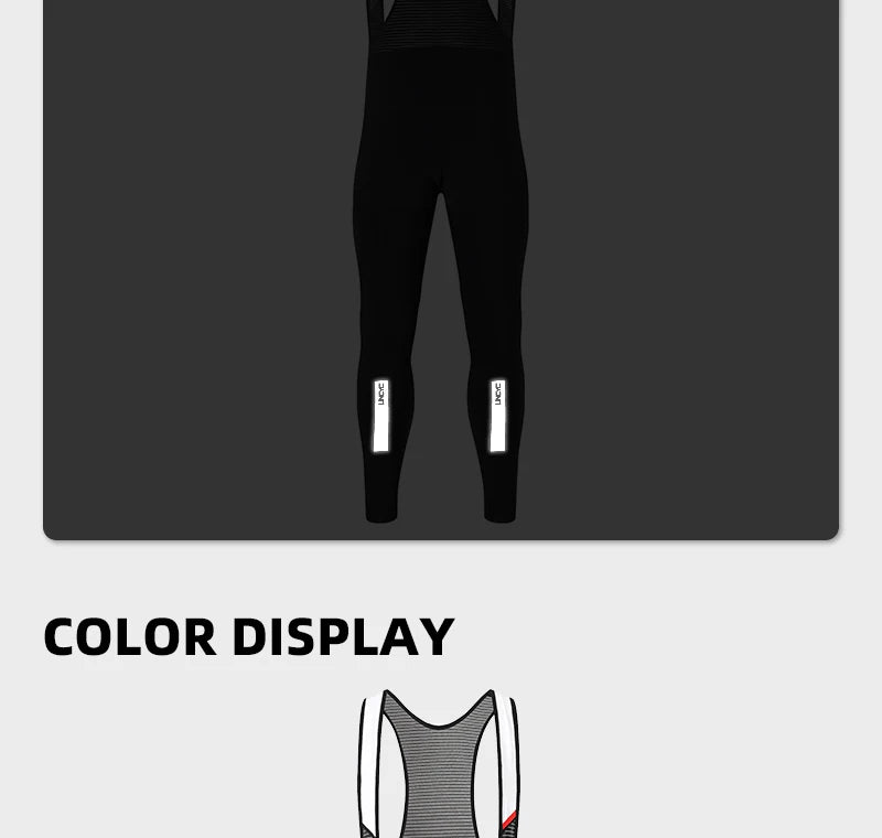 YKYWBIKE 2026 Winter Cycling Bib Tights Thermal Warmth Fleeced Road Bike Bib Long Pants 6 Hours Riding Bicycle Clothing