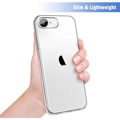 Case Clear For iPhone 16e 16 E 15 Pro Max 14 Plus 13 Mini 12 11 X XS XR SE 2022 2020 7 8 6S Transparent Phone Cover Accessories