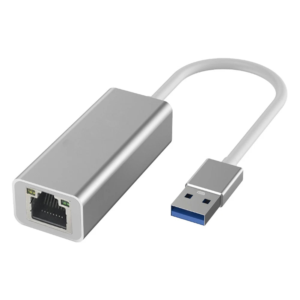 Type-C To RJ45 Gigabit Ethernet Type-C To Ethernet Adapter 10/100/1000Mbps USB Network Card Aluminum Alloy for Computer Desktop