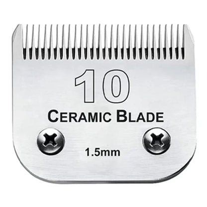 Pet Dog Cat Detachable Ceramic Blade Compatible with Andis,Oster A5 & 76,Wahl KM 10 Series Animals Grooming Clippers