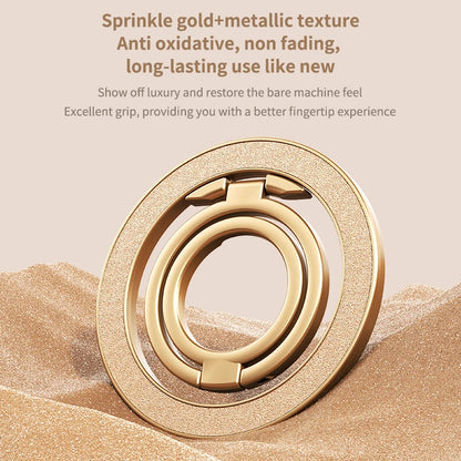 Mobile Phone Strong Magnetic Holder for Magsafe Double-sided Magnet Stand Portable Folding Ring Bracket for Xiaomi iPhone 14 15