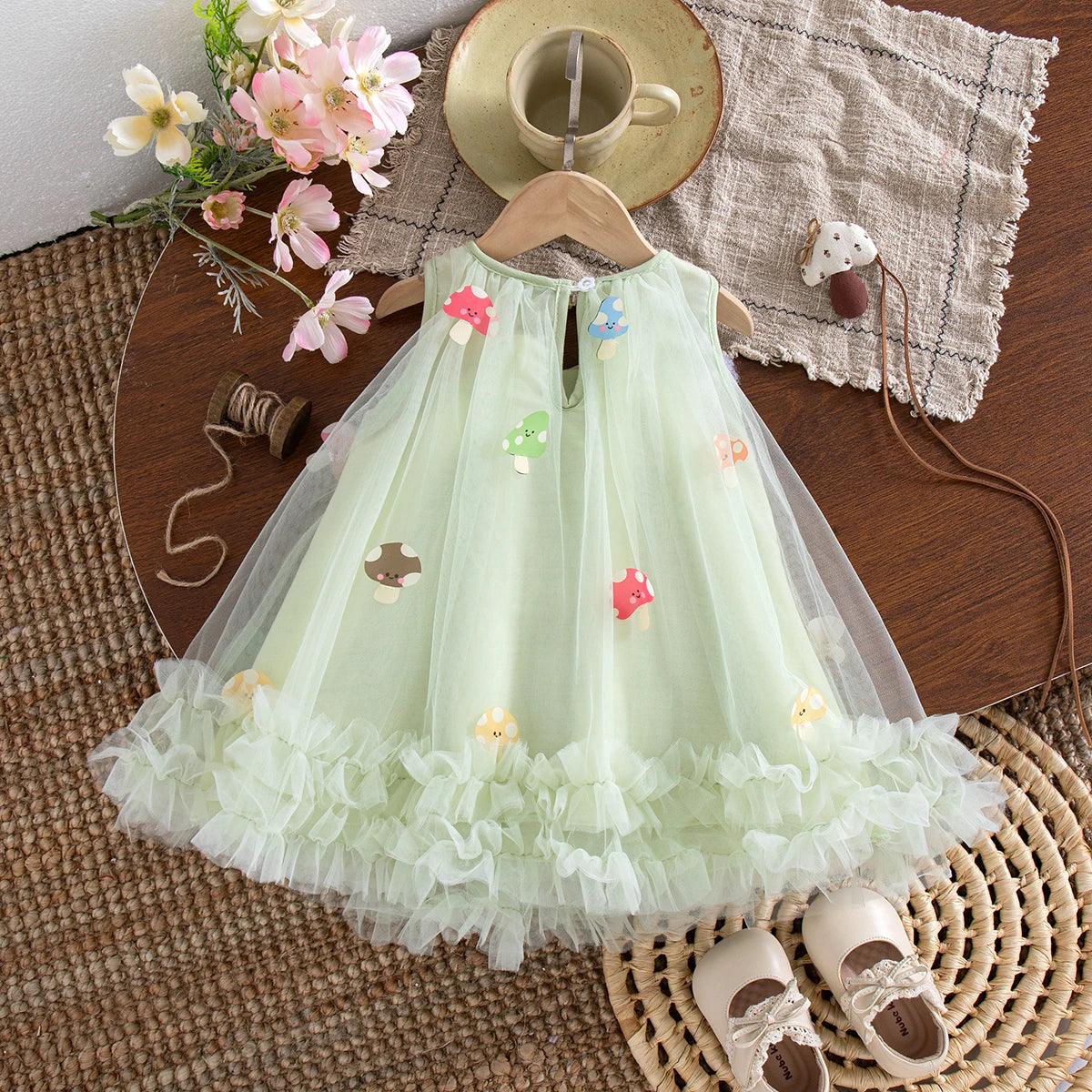 Summer New Baby Girl Princess Dress Sweet Chiffon Children'S Clothing (9 Months -4 Years Old)