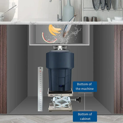 Waste Disposal Shock Absorbing Bracket Kitchen Household Garbage Disposer Support Frame Cushioning Bearing Adjusting Base