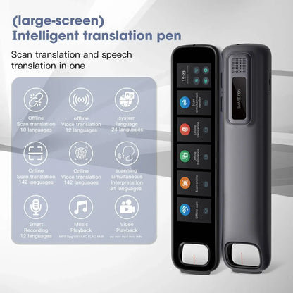 X10 Point Reading Translation Pen 3.76 Inches 142 Language Electronic Voice Scanning Pen Mutual Translation Dictionary Pen