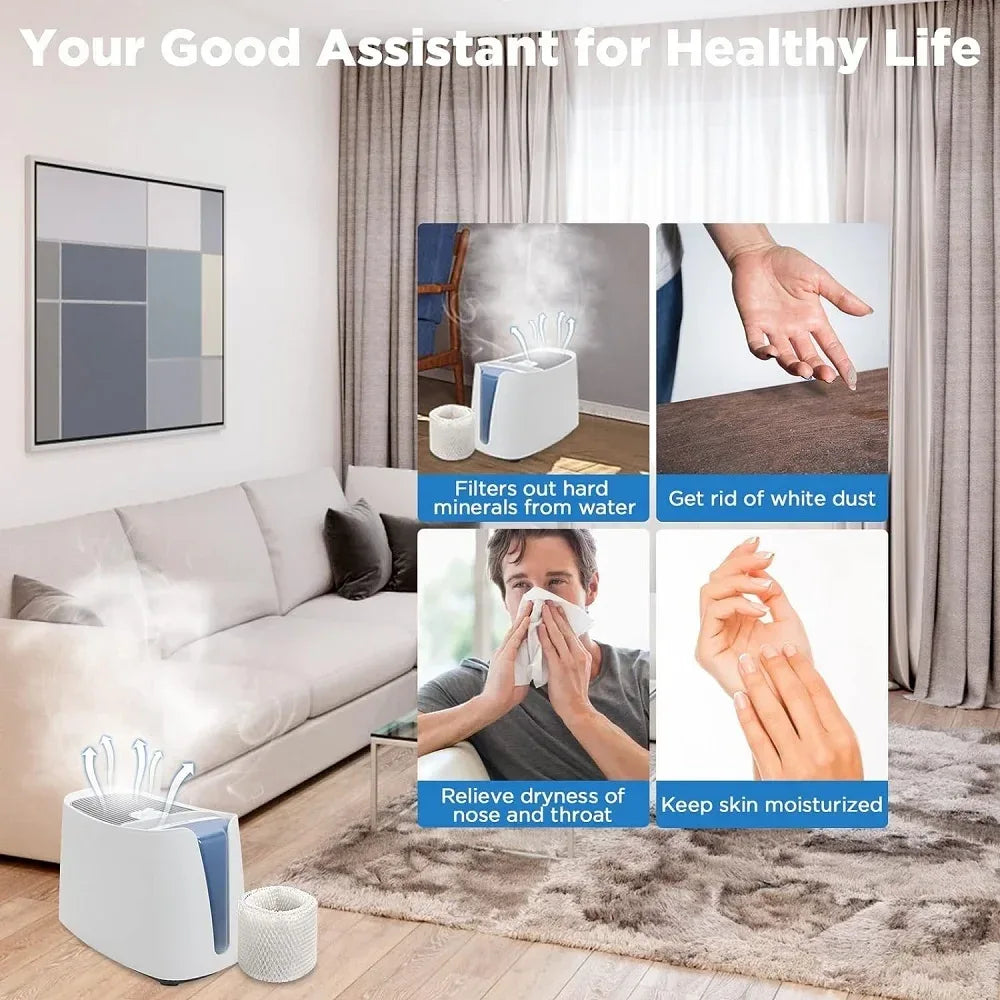2PCS WF2 Humidifier Filter for Kaz Vicks V3100 V3500 V3500N V3600 V3800 V3850 V3900 VEV320 Honeywell HCM-300T