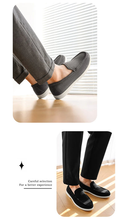 2025 Men's multi-color loafers A pedal leisure business shoes Doug shoes