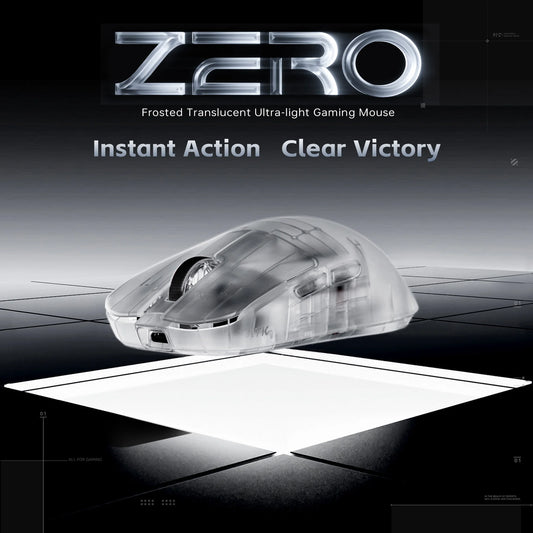 ATK Blazing Sky ZERO Ultralight Wireless Gaming Mouse Dual 8K PAW3950Ultra Transducer Wireless Mouse Ergonomic Mouse Foggy Mice