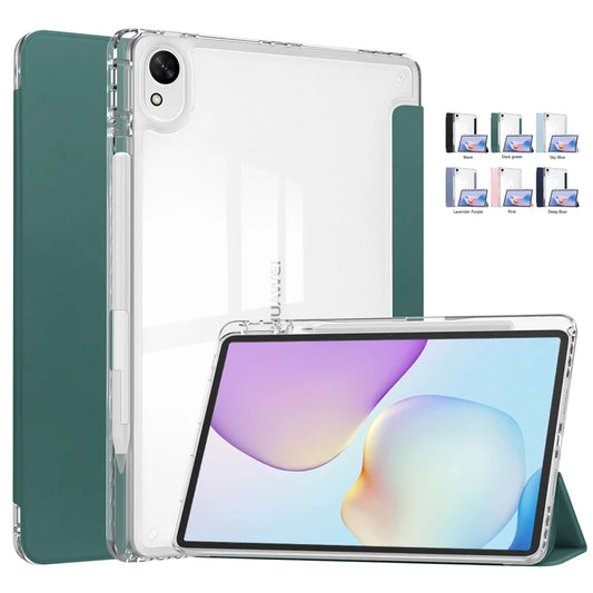 Funda For Huawei MatePad 11.5 2025 Case with Pen Holder Acrylic Clear Hard Stand Cover For Huawei MatePad 11 5 2025 Case TXZ-W09