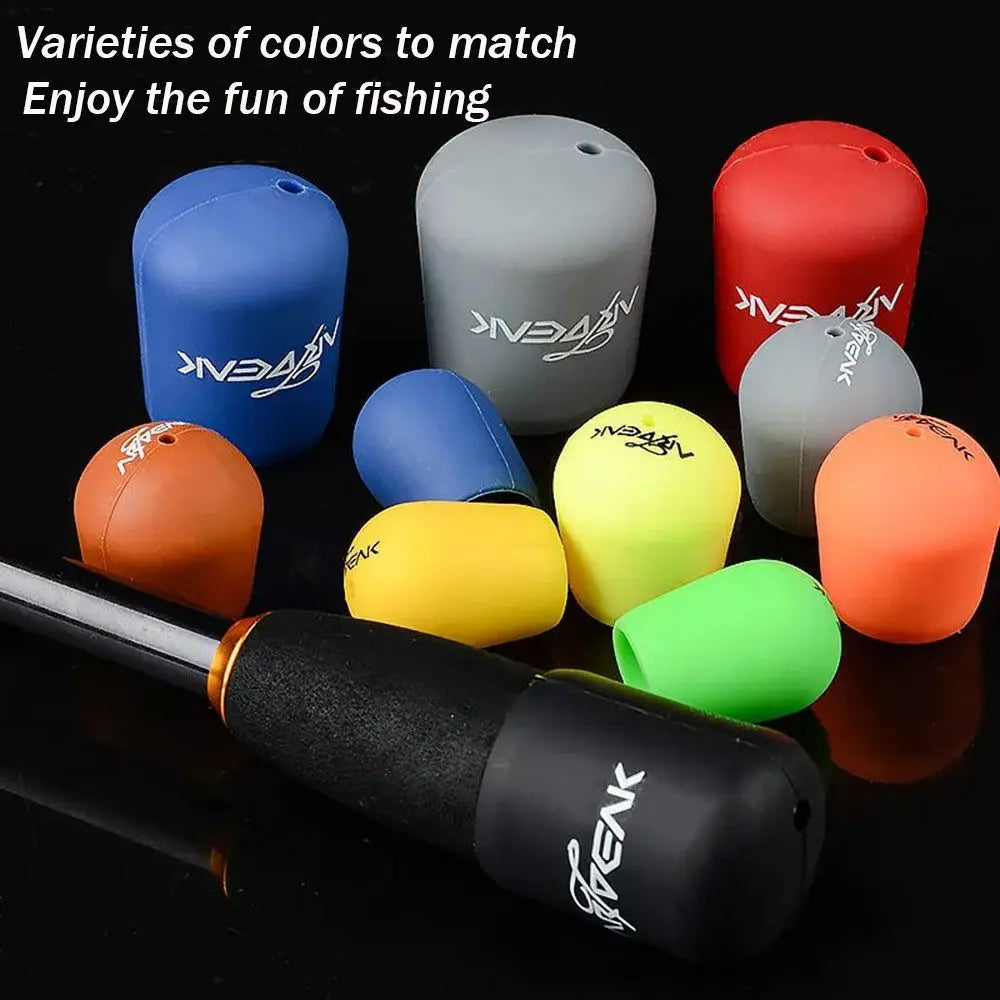 Rod Protective Case Fishing Rod Handle Cover Rod Bottom Protector Fishing Rod Handle Protective Case Fishing Rod Fixed Ring