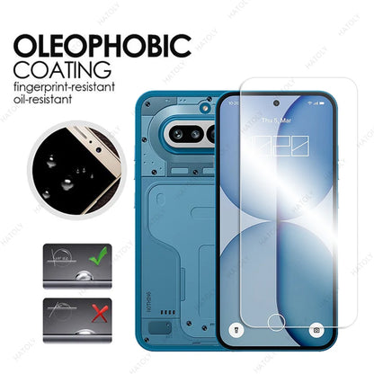 For Nothing Phone 4a Pro Glass Clear HD Protective Film For Nothing Phone 4a Temperd Film Screen Protector Camera Lens Protector by PDG ibma