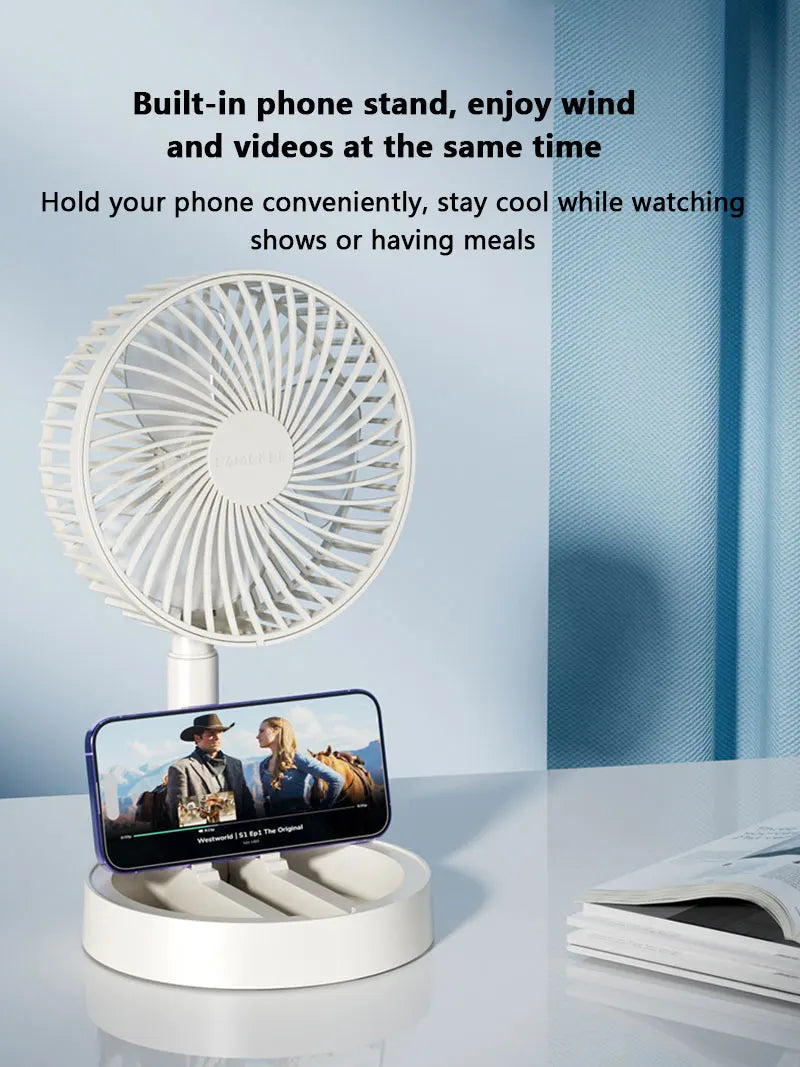 Lenovo USB Direct Desktop Fan Premium airflow Portable Cool Modern Living fan Premium Silent Fan Suitable for dormitory office