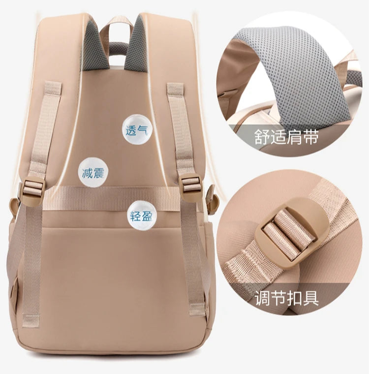 Teen Girls Backpacks for School 8-12 Years Students Casual Fashion Travel Backpacks Portability College Backpack for Women Bag