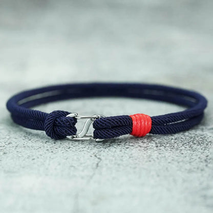 Simple Mens Bracelets Hand-Woven Detachable 7 Colors Rope Braclets Double Survival Braslet Pulseras Para Hombre Gift for Him