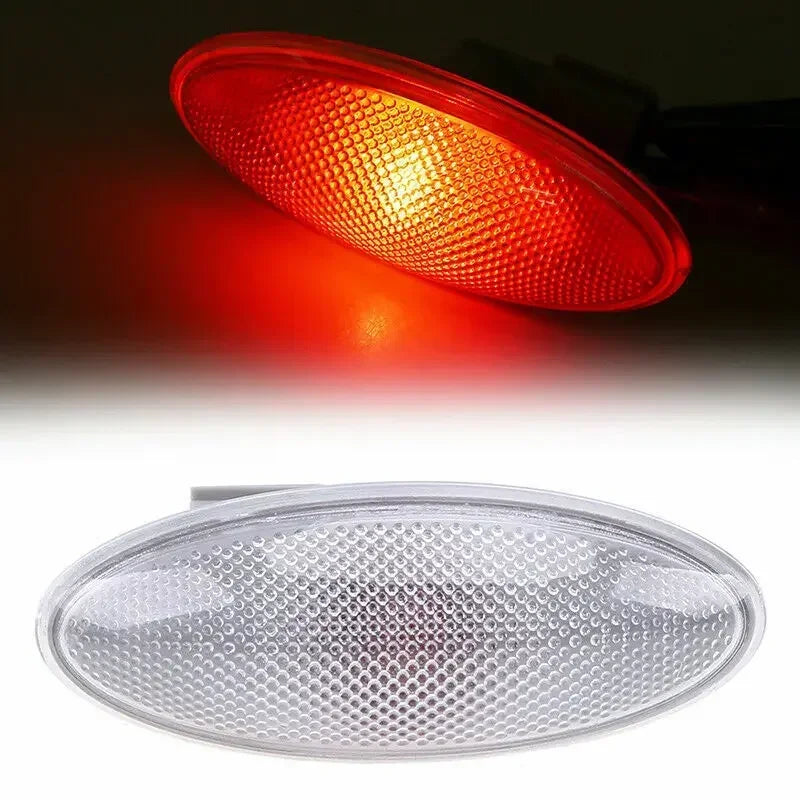 2Pcs Side Marker Indicator Lamp Turn Signal Light Fender Lights 81730-0D032 for Toyota Yaris 12.2005-03.2011 RAV4 Auris Corolla