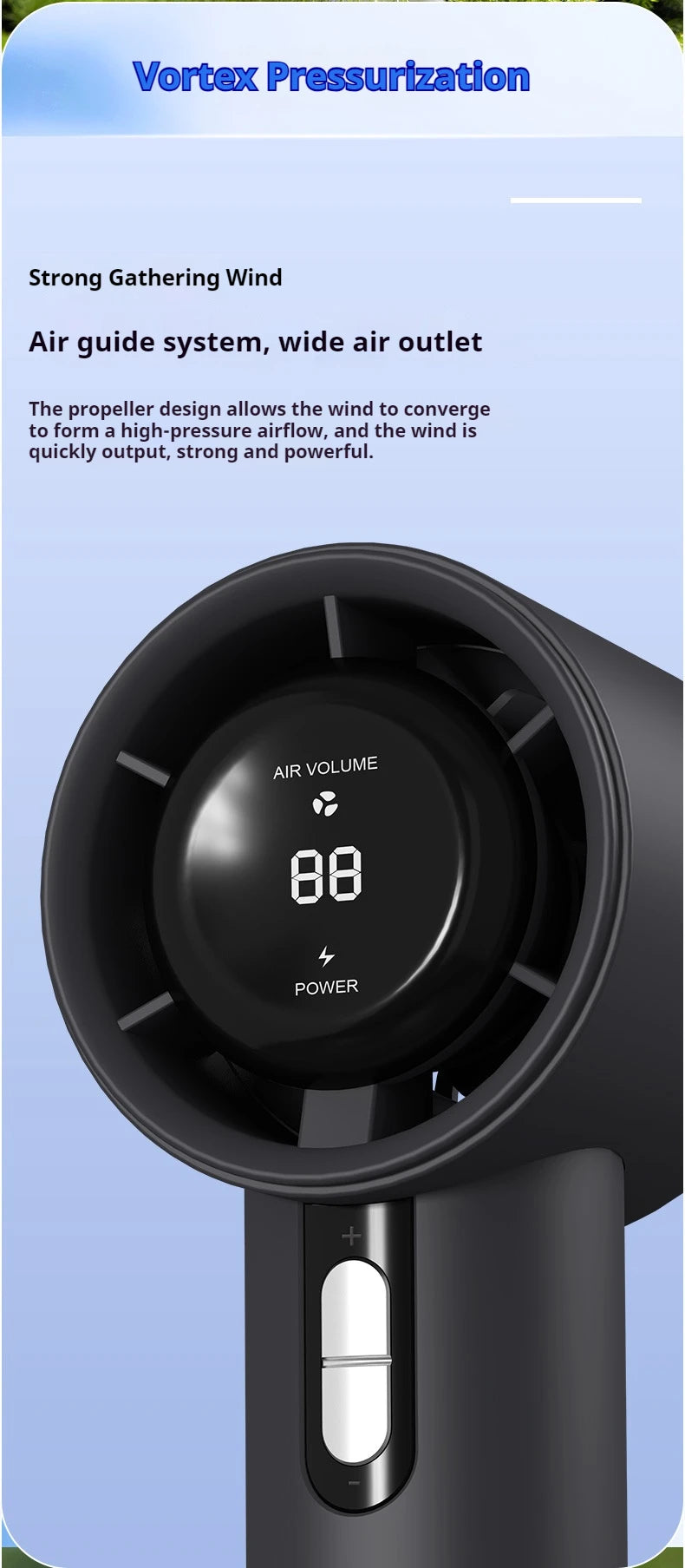 2025 Handheld Fan 5200mAh with LED Display Semiconductor Refrigeration 100 Speeds USB Rechargeable For Sport