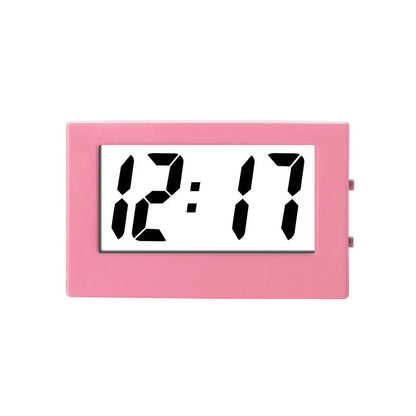 Creative Small Mini Triangle Clock ABS Mute Desk Digital Clock Electronic Simple Home