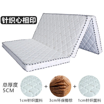 Natural Coir mattress coconut palm mattress pad hard coir palm folding mattress children's mattress 100% natural coir mattress