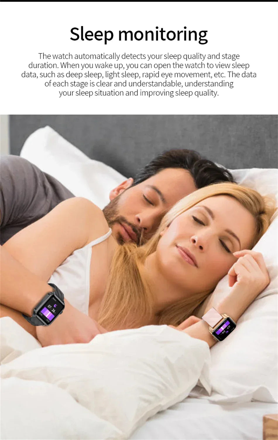 LIGE Smart Watch Sport Fitness Sleep Monitor Fashion Luxury Women's Watch Bluetooth Call Message Clearance Sale Men's Smartwatch