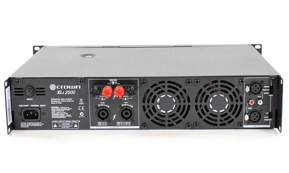 Professional Audio DJ Equipment XLi 2500 Power Amplifier Line Array Speakers Subwoofer Speakers Stage KTV Wedding Home Use
