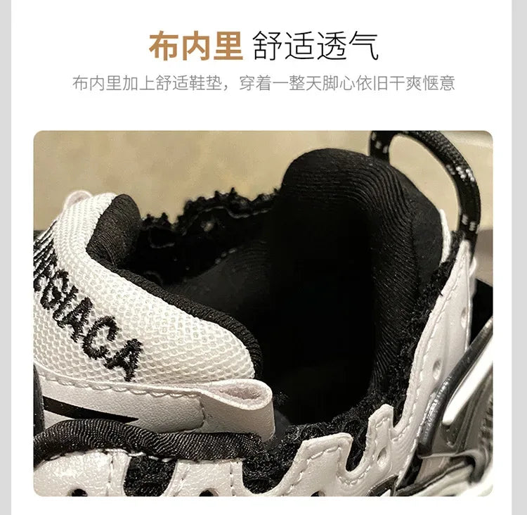New Women Breathable PU Leather Sneakers Running Flat Shoes Sport Shoes Breathable Casual Shoes Women Chaussure Femme Sapatos