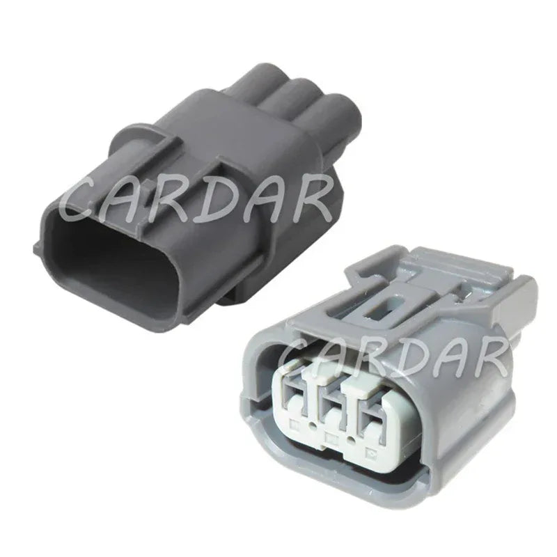 1 Set 3 Pin 6189-0968 6918-1833 Automotive Connector AC Assembly Head Lamp Plug Light Socket For Car Honda