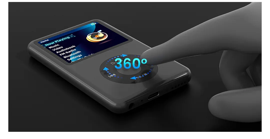 Portable mp3 player bluetooth speakers & video, radio receiver, digital music player, innioasis y1 Hifi audio walkman