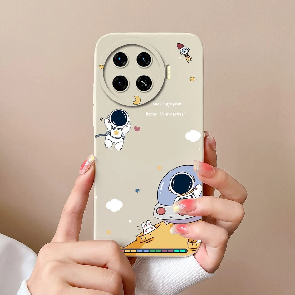 Cover For Tecno Spark 20 Pro+ 4G Case Phone Bags Pretty Flower Liquid Soft Silicone Shell For Tecno Spark20 Pro Plus Funda Coque