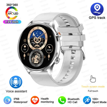 2025 New Smartwatch Women 1.39 inch AMOLED HD Screen Always On Display Custom dial Call IP68 Sport Smart Watch For women men