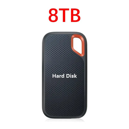 Portable SSD 1TB External Hard Drive Fast Transfer Solid State Drive Large Capacity Waterproof Hard Disk Storage for Laptops/PC