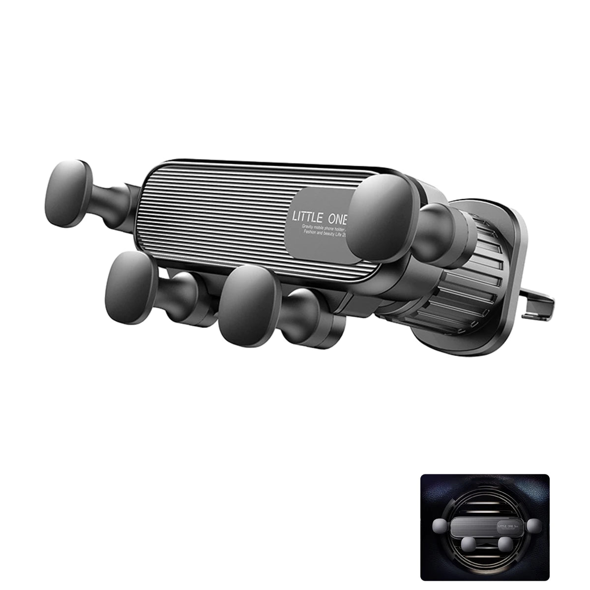 Gravity Car Phone Holder Car Air Vent Phone Holder for 4.7-6.9inch Smartphone Car Interior Stand Supports for Huawei iPhone