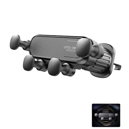 Gravity Car Phone Holder Car Air Vent Phone Holder for 4.7-6.9inch Smartphone Car Interior Stand Supports for Huawei iPhone