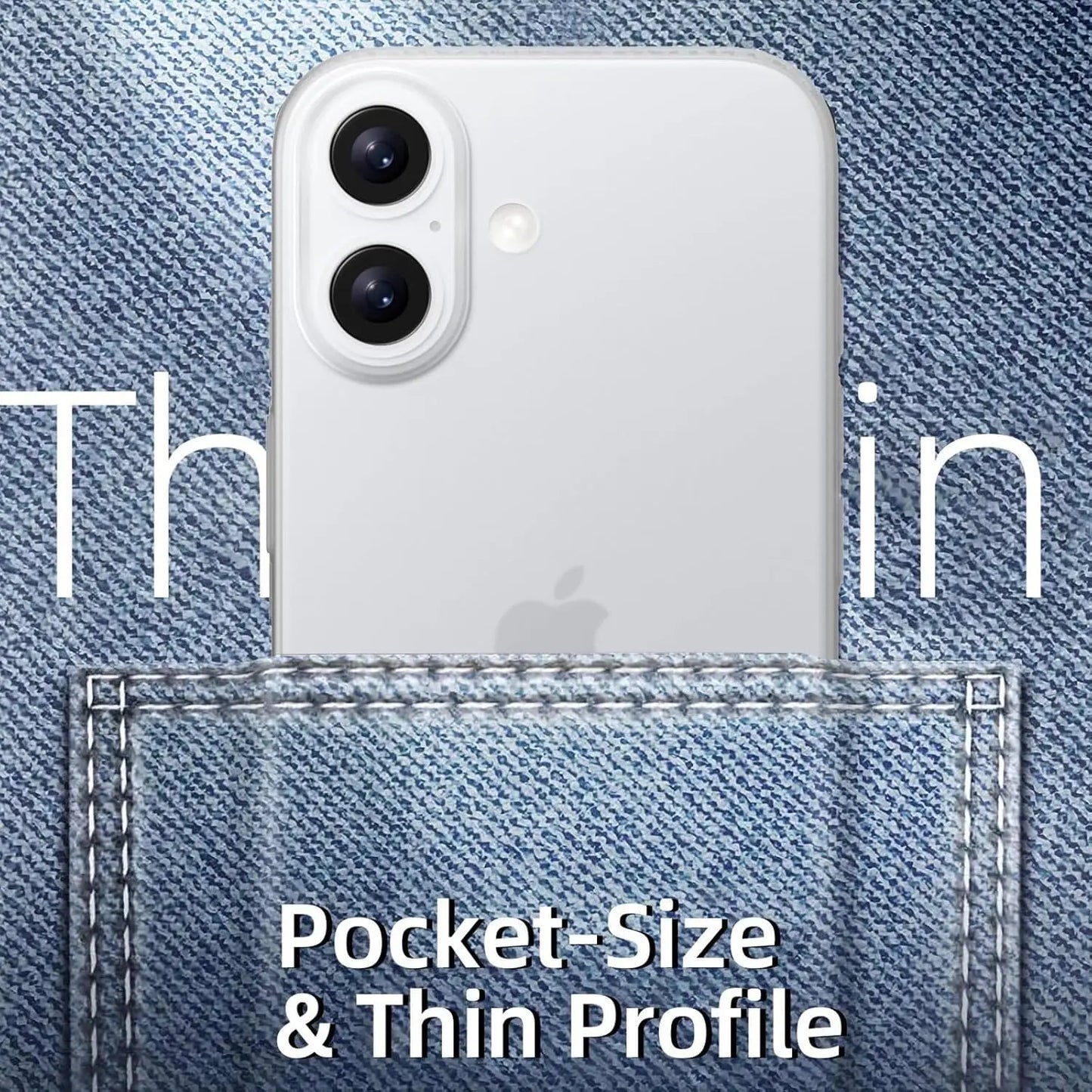 Slim Thin Translucent Matte Case For iPhone 17 Air 17E 16E 16 Pro Max 15 Plus 14 13 12 11 Anti-Fingerprint Phone Cover Accessory