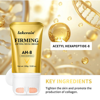Ah-8 Firming Neck Cream for Crepey Skin Body Care Comfort Tighten Neck Cream Ah-8 Moisturizing & Tightening Lotion Cosmetic Skin